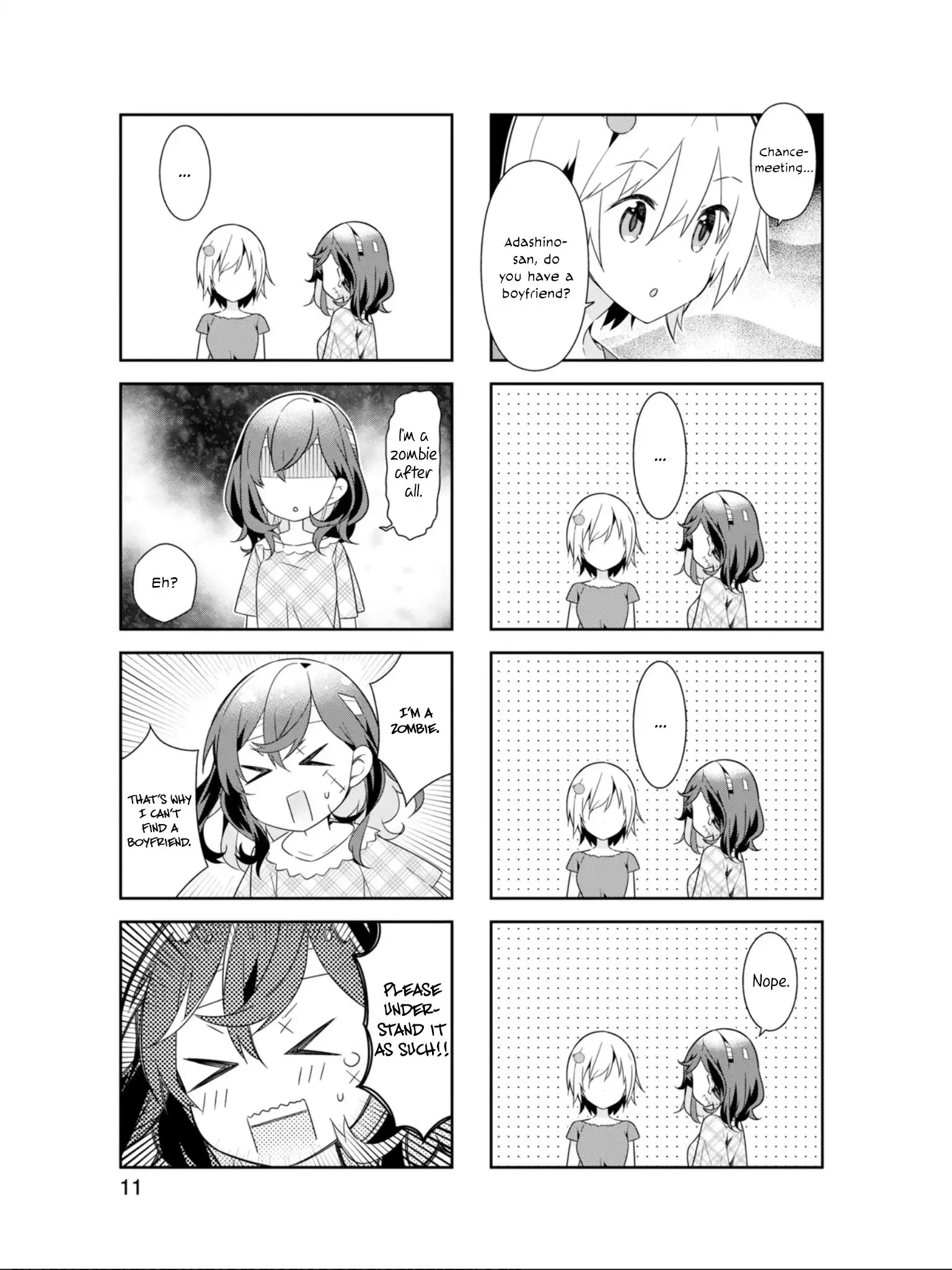 Adashino-san wa Sude ni Shinderu. Chapter 14 4